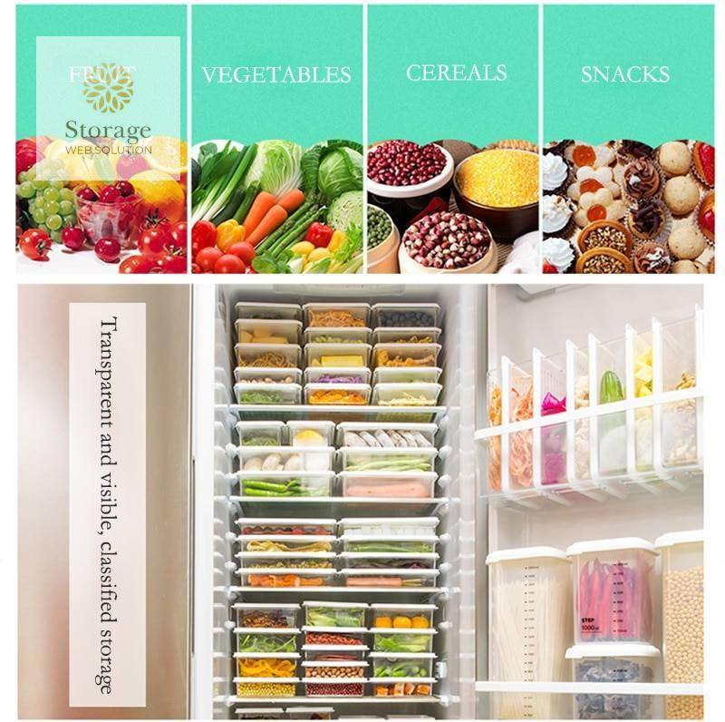 Food Storage Organizer Container with Lid