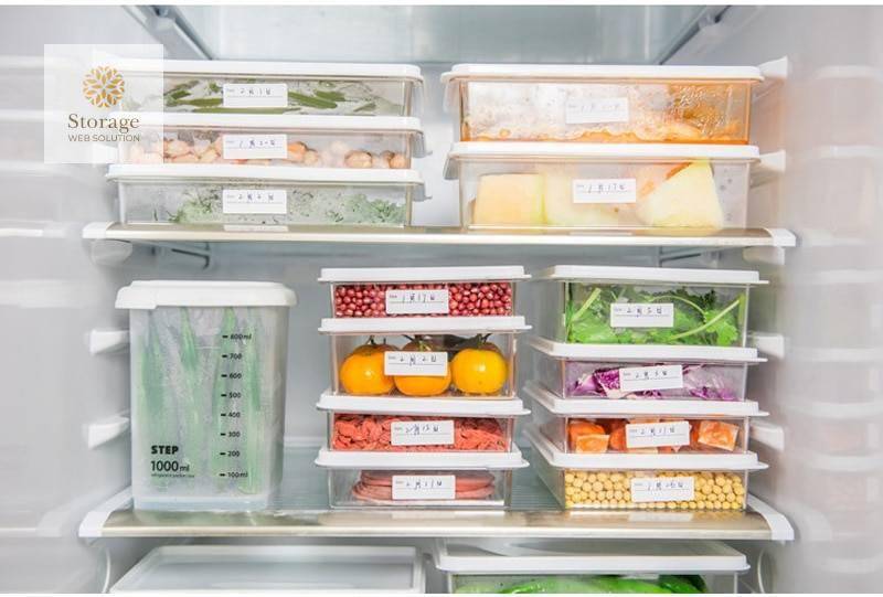 Food Storage Organizer Container with Lid