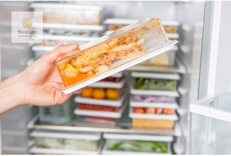 Food Storage Organizer Container with Lid