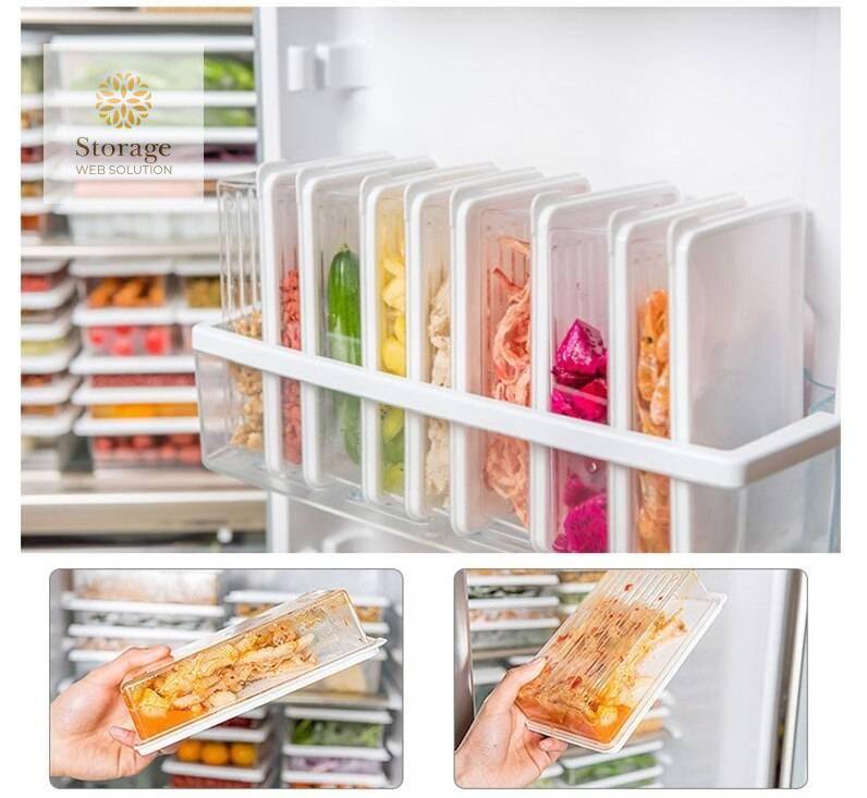 Food Storage Organizer Container with Lid