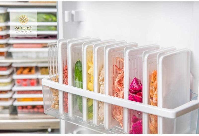 Food Storage Organizer Container with Lid