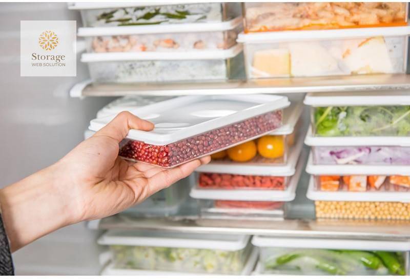 Food Storage Organizer Container with Lid