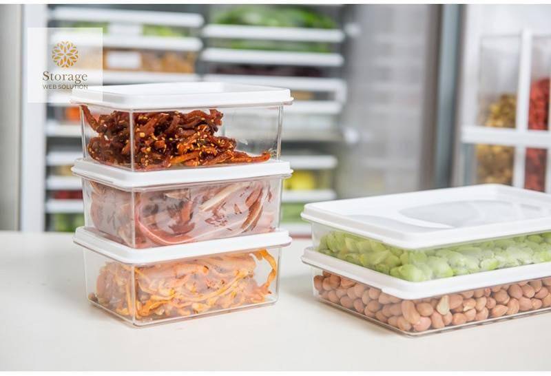 Food Storage Organizer Container with Lid