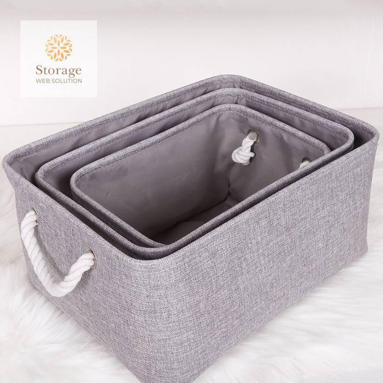 Foldable Linen Storage Basket