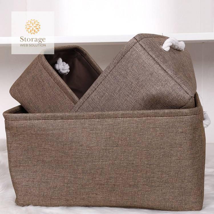 Foldable Linen Storage Basket