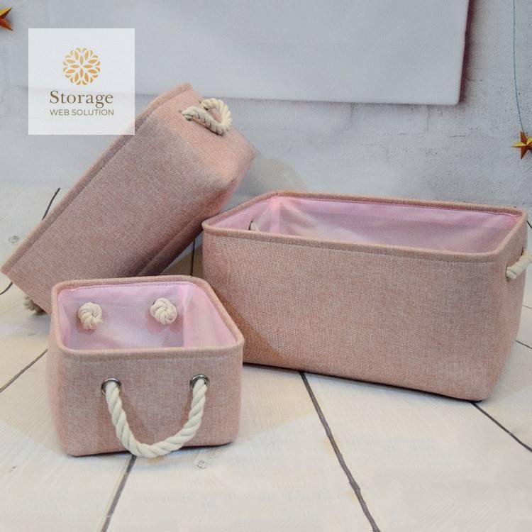 Foldable Linen Storage Basket