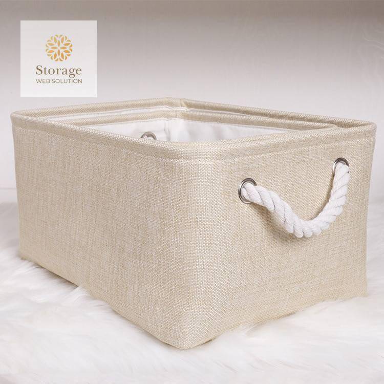 Foldable Linen Storage Basket