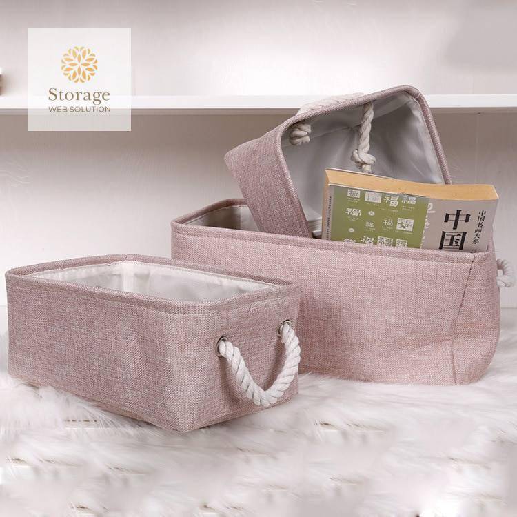 Foldable Linen Storage Basket