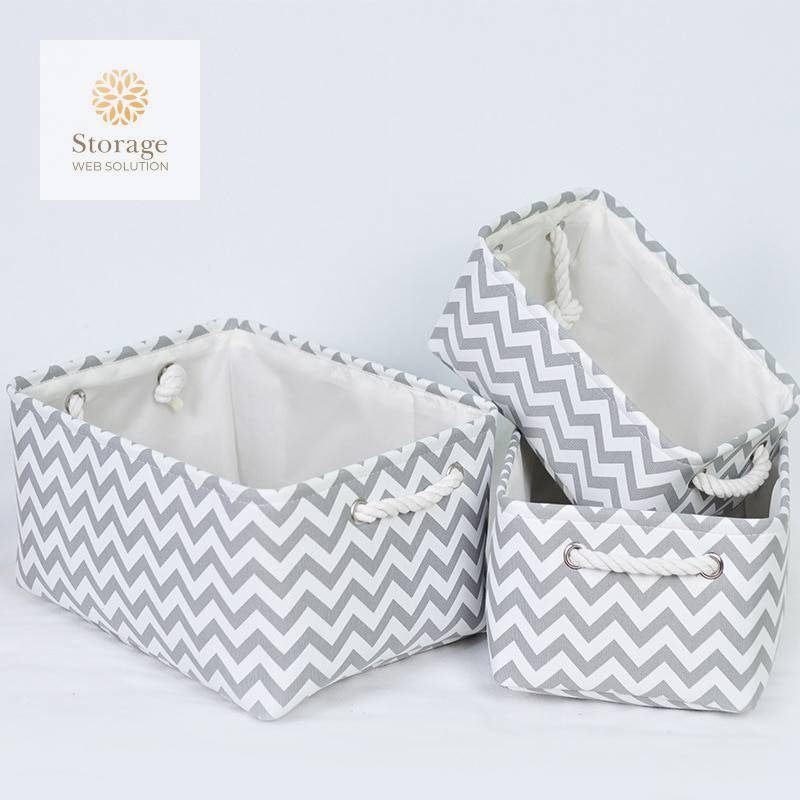 Foldable Linen Storage Basket