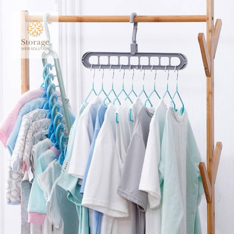 Portable Clothes Hanger Storage  Solution
