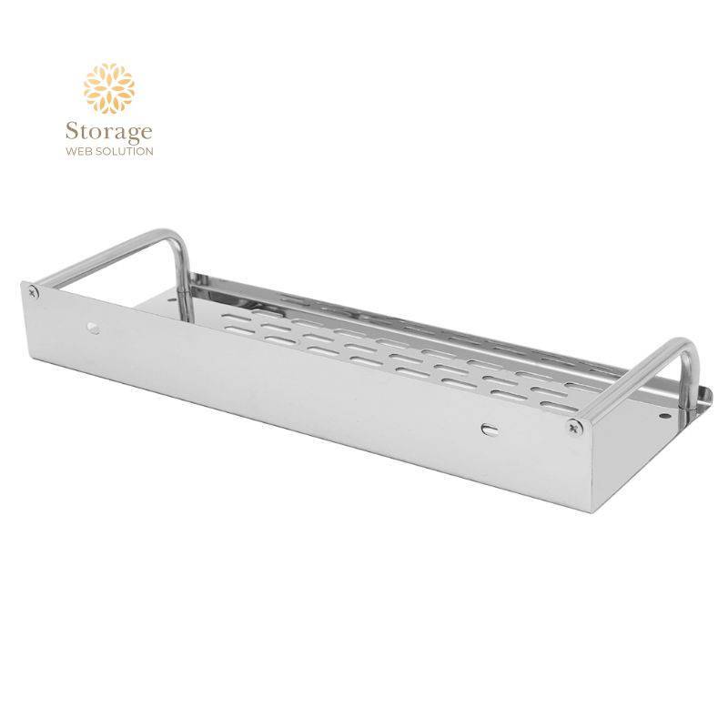 Stainless Steel Screw Mounted Bathroom Shelf Stainless Steel Screw Mounted Bathroom Shelf