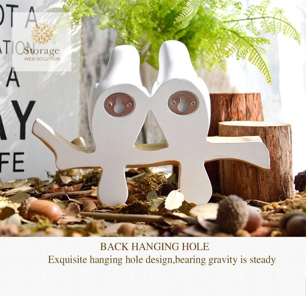 Resin Decorative Wall Key Hanger