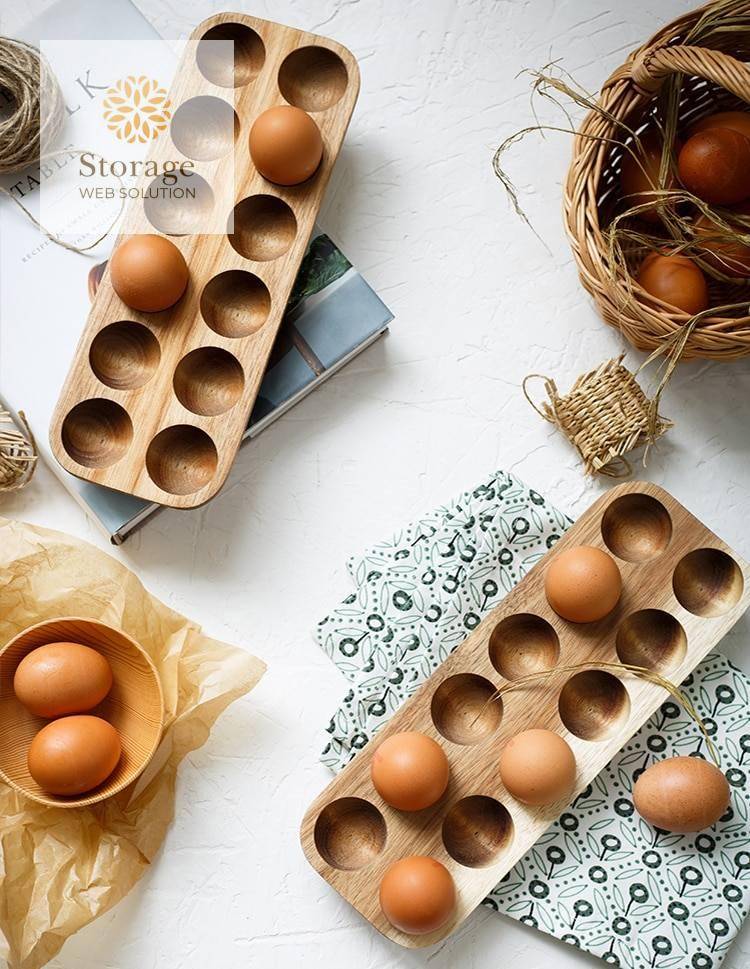 Double Row Egg Storage Boxes