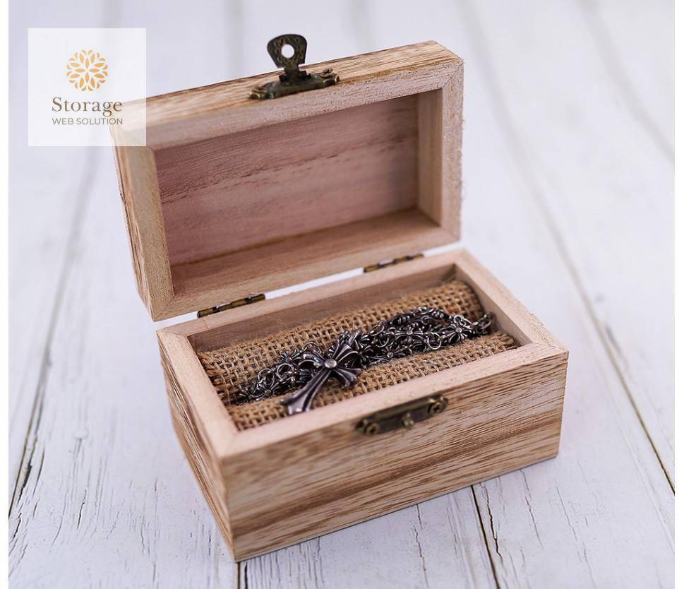 Personalized Wooden Ring Box