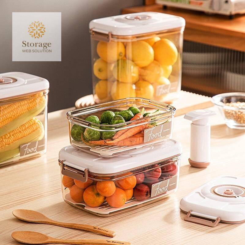 Vacuum Sealed Refrigerator Box Storage  Solution